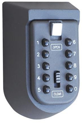 Coffre à Clés Mural avec Code Numérique