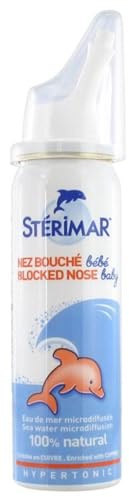 Sterimar Hygiene Nasal Spray for Kids- 100% Natural Sea Water Based Nasal Spray, Clears Mucus and Congestion- 50 ml