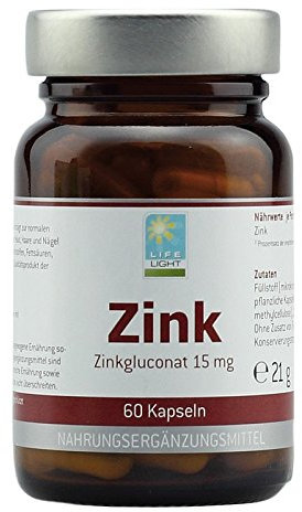 Zink 15 mg Gluconat Kapseln