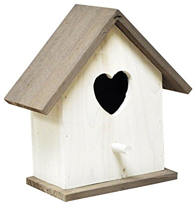 Kingfisher White Wooden Nesting Box
