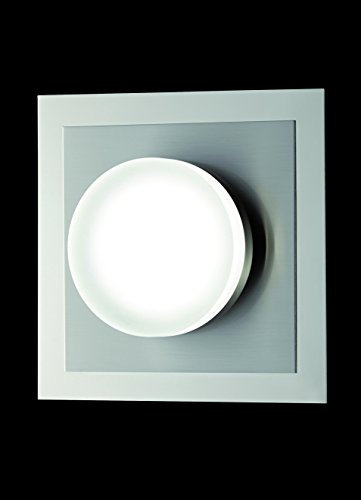 LED Wandleuchte SHINE-LED, 15x15 cm, Samsung LED, Ein-/Ausschalter, Fischer Leuchten 54981