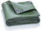GardenMate 1,5x6m 200g/m² Premium Gewebeplane Abdeckplane Schutzplane Bootsplane Grün schwere Qualität