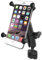 RAM Mounts Rail kit, S/M- X-grip, B-size X-Grip Large Phone Mount with, RAM-B-408-37-62-UN10U (X-Grip Large Phone Mount with Torque Small Rail Base, Mobile phone/Smartphone, Bike/Car, Black)