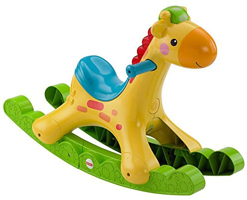 Fisher-Price Mattel BBW07, Schaukel-Giraffe, mit Licht und Soundfunktionen