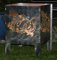 Design in Steel - Feuerkorb Drache 40 x 40 cm - Serie Coybo