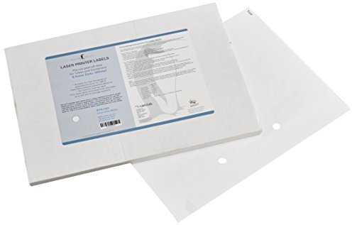 camlab Kunststoffe RTP/181 tubee 's Punkte, 9,5 mm, 20 Blatt 192 Etiketten, kryogenen weiß (3840 Stück)