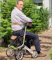 Trust Care Rückengurt für Rollator Let's go out braun