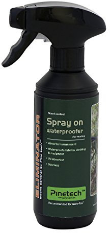 Pinewood impregneerspray voor jongens.