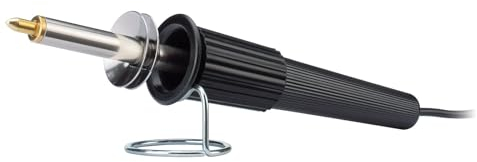 Vaessen Creative 21354 Brandmalkolben Set mit 5 Spitzen für Holz und Leder, 30 W, 540 V, grau