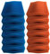 Finest-Filters Oase Biotec 5/10/30 di Ricambio per Filtro in Schiuma (6 x Blu Grosso e 6 x Rosso fine schiume)