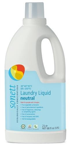 Sonett 6024 Neutrales Flüssigwaschmittel für Kleidung, 2 l