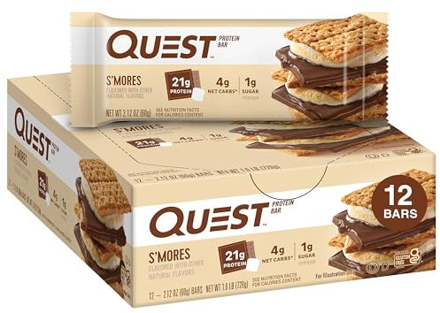 Quest Nutrition Quest Bars Smores - 12 Barras