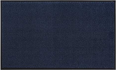 andiamo Fußmatte Easy - Schmutzfangmatte für den Hauseingang - flexibel einsetzbar als Türmatte innen, Fußabtreter im überdachten Außenbereich oder als Schuhmatte 90 x 150 cm Blau