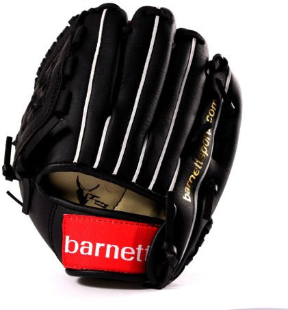 JL-95 RH schwarz Baseballhandschuh Infield Gr 9.5 (für Linkshänder, Wird an der rechten Hand getragen)