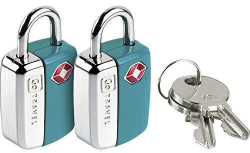 Go Travel Mini Glo Travel Sentry Locks (supplied in assorted colours) Go 339 - Twin pack