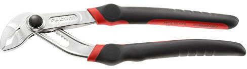 Facom 181A.25Cpe 245Mm Locking Twin Slip-Joint Multigrip Pliers Chromed Bi-M..