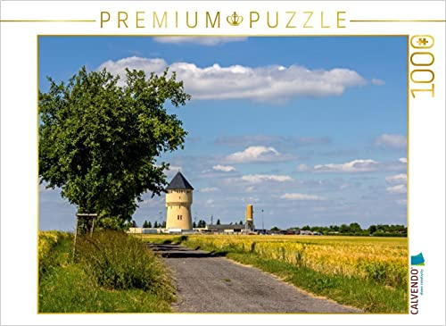 CALVENDO Puzzle Wasserturm in Oschatz | 1000 Teile Lege-Größe 64 x 48 cm Foto-Puzzle für glückliche Stunden