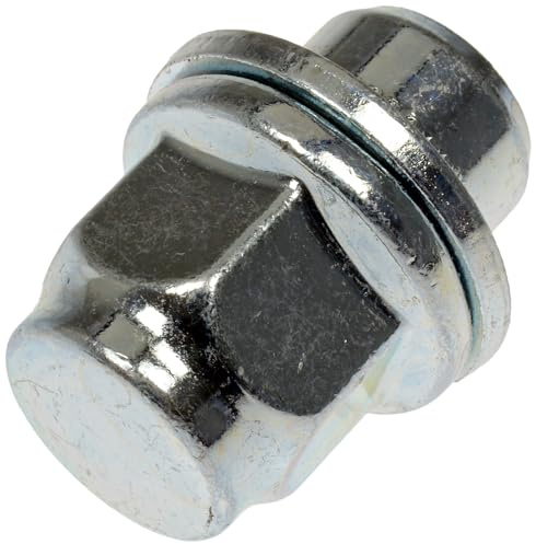Dorman 611-117 Wheel Nut M12-1.50 Mag - 21 mm Hex, 37 mm Length Compatible with Select Models, 10 Pack