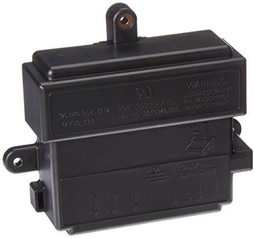 Dometic (3316348.900 - Placa de módulo de alimentación, Color Negro