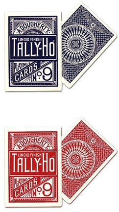 2 mazzi Carte Tally-Ho Circle Back