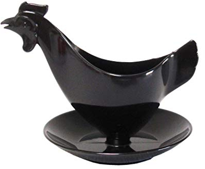 Coquetier «Poulet» la référence Noir-coquetier-Sonja-Plastique-fabriqué en Allemagne