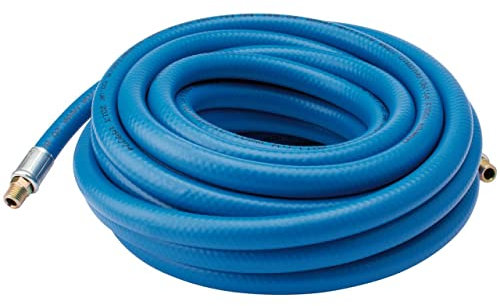 Draper 38336 PVC Air Line Hose, 1/4 BSP, 10mm Bore, 10m Length , Blue