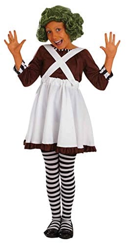 Fun Shack World Book Day Costumes For Girls Chocolate Factory Worker Costume Book Character Outfit For Kids, Medium