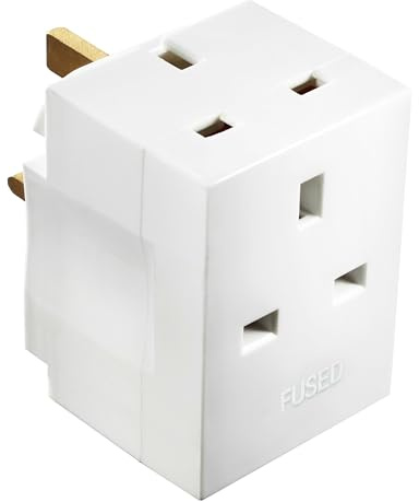 3G 13A Fused MULTISOCKET Adaptor