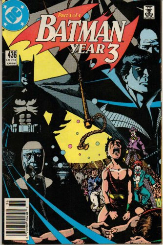 Batman No. 436 (Part One of Four – Year 3 , 1st printing)