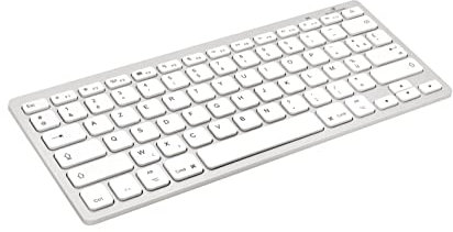 Bluestork Teclado inalámbrico Bluetooth para Mac, MacBook Pro, MacBook Air, iPad, iPhone -Teclado para Mac QWERTY - Incluye Ñ - compacto, ultrafino, ligero, silencioso - NUEVO 2023