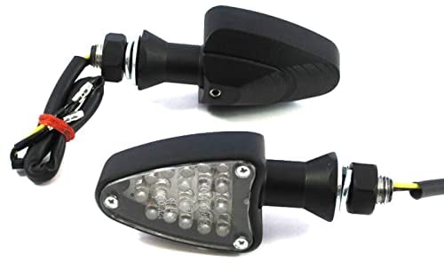 Alchemy Parts Motorbike LED Custom Indicators Flashers Side Blinkers in Aluminium for Project Chopper Café Racer Front or Rear Will Fit Tail Tidy