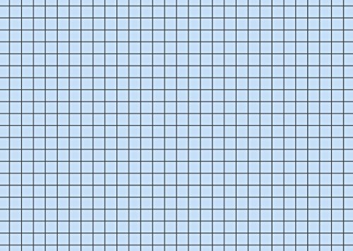 Brunnen Karteikarten, A6 quer, kariert, 180 g/qm (500er Sparpack, blau)