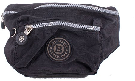 Gürteltasche Bauchtasche Hüfttasche Nylon schwarz