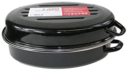 Judge Induction Granite 36cm Low Oval Roaster