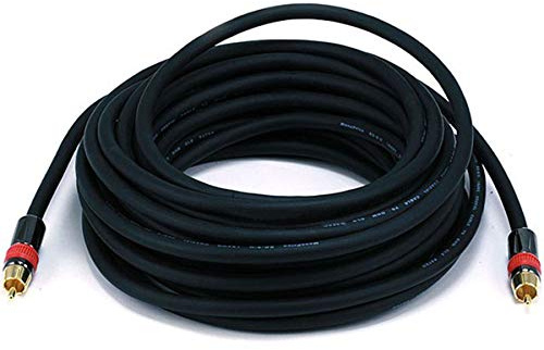 Monoprice 103976 35 ft RG6/U 75 Ohm High-quality Coaxial Audio/Video RCA CL2 Rated Cable