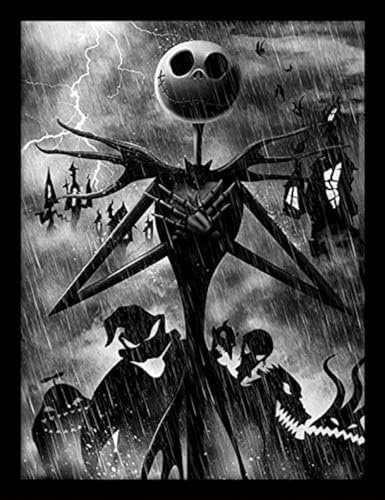 Nightmare Before Christmas: Jack 'Sturm' Memorabilia,30 x 40 cm