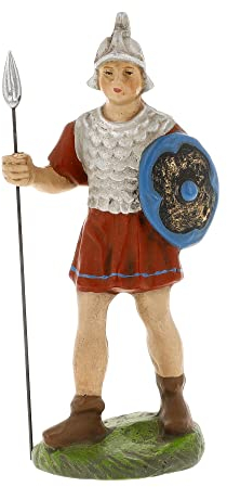 Marolin Römischer Soldat gehend mit Lanze, zu 10cm Figuren