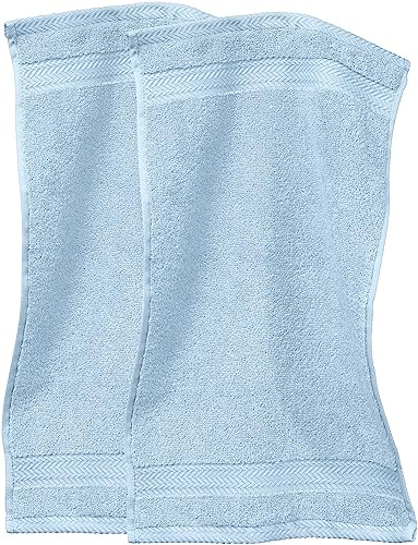 Erwin Müller Gästetuch Friedrichshafen 2er- Pack, 100% Baumwolle bleu Größe 30x50 cm - Premium-Qualität, unvergleichlich saugfähig, hautsympatisch, formstabil (weitere Farben)