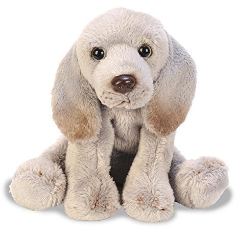 Yomiko 12112 Weimeraner Hund Kuscheltier, 13 cm