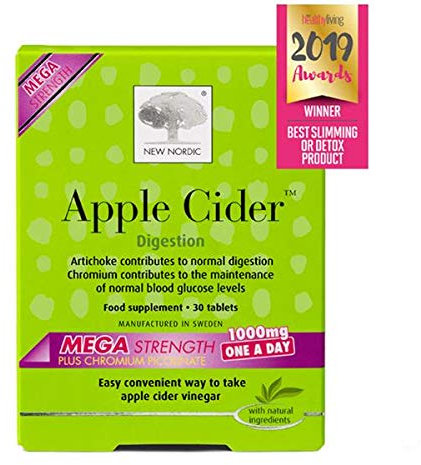 (3 PACK) - New Nordic Apple Cider Mega Strength - One A Day | 30s | 3 PACK - ...