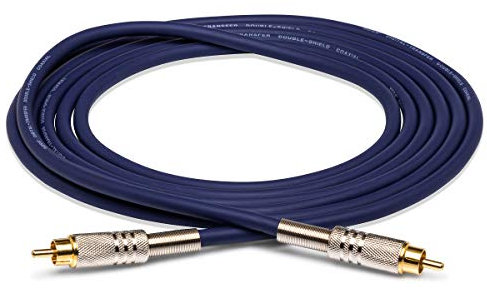 Hosa DRA-503 RCA to RCA S/PDIF Coax Cable, 3 Meters