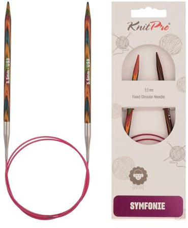 KnitPro Symfonie Fixed Circular Needles 16 (40cm) | 5.50mm