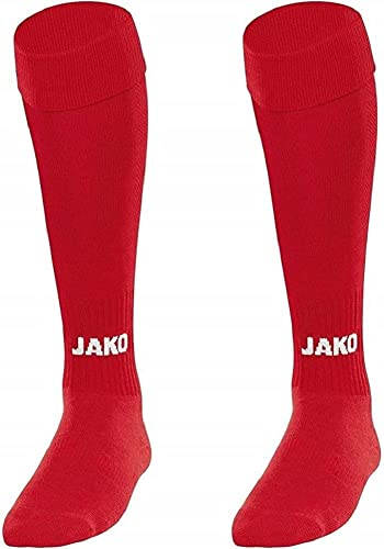 JAKO Glasgow 2.0 Stutzenstrumpf rotweiss, 3 (35-38) Herren