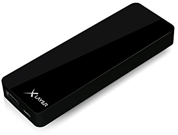 XLAYER POWERBANK BLACK 2.600 MAH