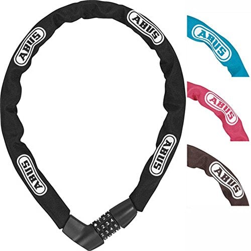 Abus Tresor 1385 L= 75cm Ø 6mm schwarz Fahrrad Schloss Schlösser