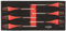 KS TOOLS 713.5014 Module de Tournevis ULTIMATETORXPercée, 6 Pièces