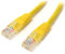 StarTech.com Cat5e Ethernet Cable - 10 ft - Yellow - Patch Cable - Molded Cat5e Cable - Network Cable - Ethernet Cord - Cat 5e Cable - 10ft (M45PATCH10YL)