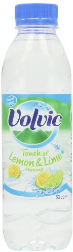 Volvic Sugar Free Touch of Lemon and Lime Flavour Water 500 Ml (Pack of 24)