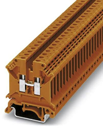 Phoenix Contact UK 5 N OG Reihenklemme Einfach Orange, 800 V / 32A, Schraubanschluss