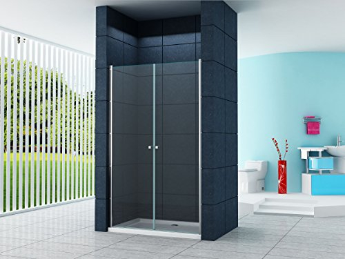 6 mm Nischentür Sany 120 x 195 cm/Nische Duschtür Duschkabine Dusche Duschwand